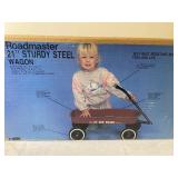 Roadmaster 21" Sturdy Steel Wagon, Unopened