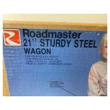Roadmaster 21" Sturdy Steel Wagon, Unopened