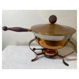 Vintage Copper Chafing Dish