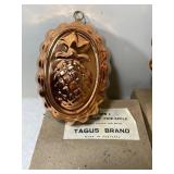 Vintage Tagus Copper Molds