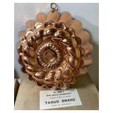 Vintage Tagus Copper Molds