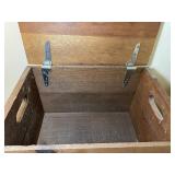 Vintage Budweiser Anheuser-Busch Crate w/ Hinged Lid
