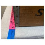 Vintage Budweiser Anheuser-Busch Crate w/ Hinged Lid