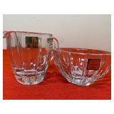 Waterford Crystal Cream and Sugar Set