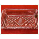 Waterford Crystal Mint Tray Seahorse w/ Box