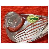 Waterford Crystal Dove Paperweight w/ Box
