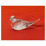 Waterford Crystal Dove Paperweight w/ Box