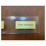 Vintage Ashtrays, Matches, Enamel Match Books