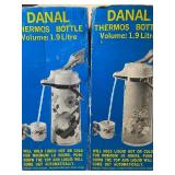 Vintage Danal Thermos Coffee Dispensers, Both NEW