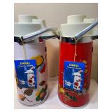 Vintage Danal Thermos Coffee Dispensers, Both NEW