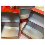 Vintage Danal Thermos Coffee Dispenser and Metal Recipe Boxes, All NEW