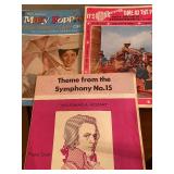 Piano Music Books - Mary Poppins, Monkees, Mozart and MORE