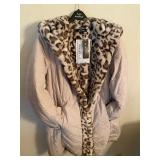 Dennis Basso Reversible Ladies Jacket, Size Large,  New In Package