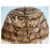 Vintage Mink Stole w/ Satin Lining