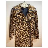 Raincheetahs by Naman Leopard Print Rain Jacket, Size 10