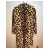 Raincheetahs by Naman Leopard Print Rain Jacket, Size 10
