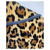 Raincheetahs by Naman Leopard Print Rain Jacket, Size 10