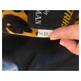 Raincheetahs by Naman Leopard Print Rain Jacket, Size 10