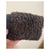 Vintage Leather and Fur Trim Suede Ladies Coat, Size 13