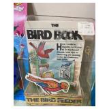 Clear Bird Feeders w/ Suction Cup and Book, 2 Fishing Games - all new
