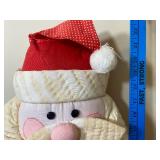 Large Handmade Plush Santa and Fishing Games