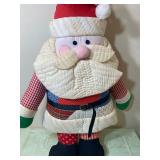 Large Handmade Plush Santa and Fishing Games