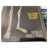 Human Skeleton Puzzles (one glows in the dark) and Bones/Muscles/Organs Chart - All New