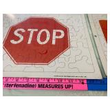Street Sign Cardboard Puzzles, Sealed Packages