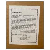 Henry Evans Pomegranate Pencil Signed Print 1974 , Please See Pictures for Dimensions and Print Number