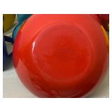 Vintage Enamel Cups (Japan) and Bowl (Finland)