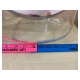 Large Glass Canisters, Metal Lids w/ Red Handles