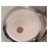 F.B. Rogers Silver Plate Cream and Sugar Set w/ Tray, New