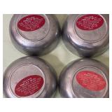 Wilton Armetale Bowls (4), New