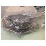 Otagiri Spoon Rest, Leonard Stainless Gravy Bowl and Fish Napkin Holders