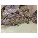 Otagiri Spoon Rest, Leonard Stainless Gravy Bowl and Fish Napkin Holders