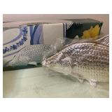 Otagiri Spoon Rest, Leonard Stainless Gravy Bowl and Fish Napkin Holders