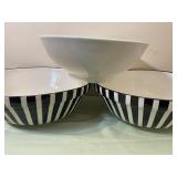 Large Ceramic Bowls, White One is Stoviglierie