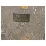 Hoya Crystal Glasses, 2 Sizes, All New
