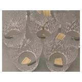 Hoya Crystal Glasses, 2 Sizes, All New