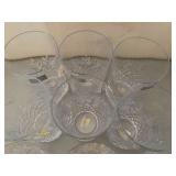 Hoya Crystal Glasses, 2 Sizes, All New