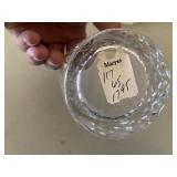 Hoya Crystal Glasses, 2 Sizes, All New