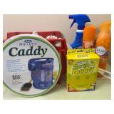 Pop Up Caddy, Cleaner, Scrub Daddy, Storage Totes and Air Freshener
