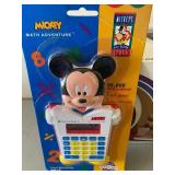 Mickey Math Adventure, Scrabble Lexor and Alphie II Activity Set, All New in Packages