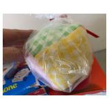 Fisher-Price Chatter Telephone and Happy Apple, Plush Rattle Cube, ALL NEW