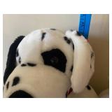 Plush Holiday Toys, Snow People and a Dalmatian, New