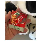 Plush Holiday Toys, Snow People and a Dalmatian, New