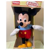 Large Plush Talking Mickey Mouse, Larger Than the Picture Looks!!