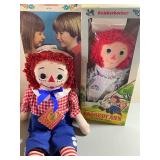 Vintage Knickerbocker Raggedy Ann and Andy Dolls