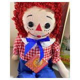 Vintage Knickerbocker Raggedy Ann and Andy Dolls
