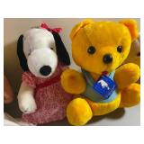 Vintage Plush Toys, All New or Like New